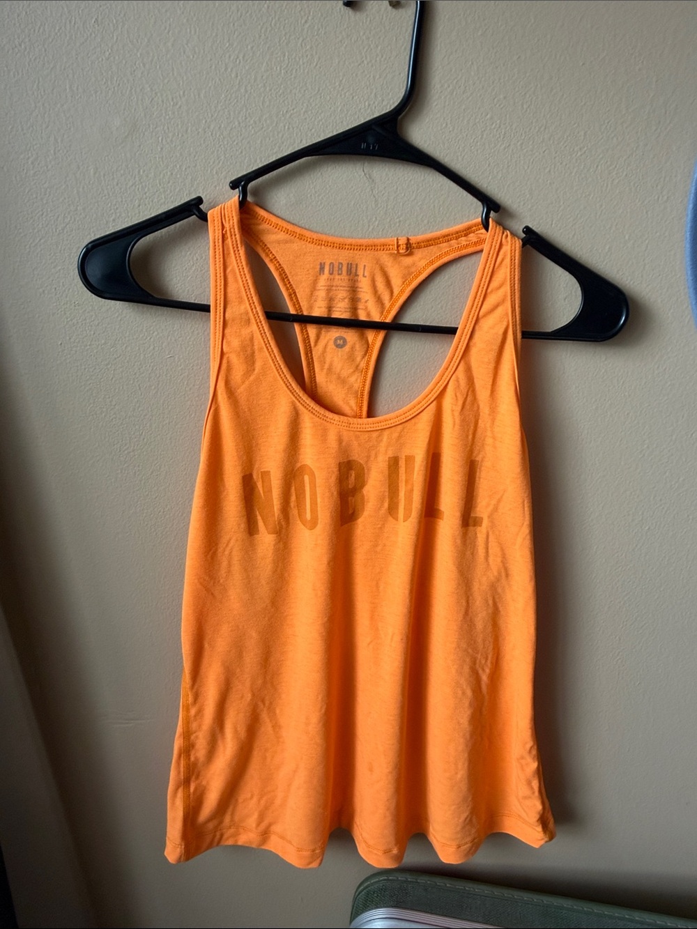 NOBULL Women's Bright Orange Racerback Tank